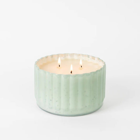 Sweet Grace 3 Wick Candle - Mint Green Container