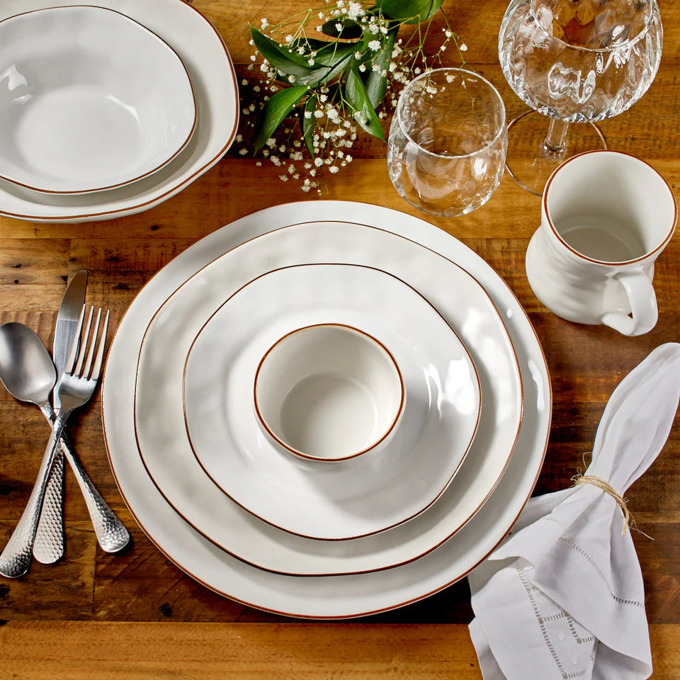 Cantaria White Rectangle Tray