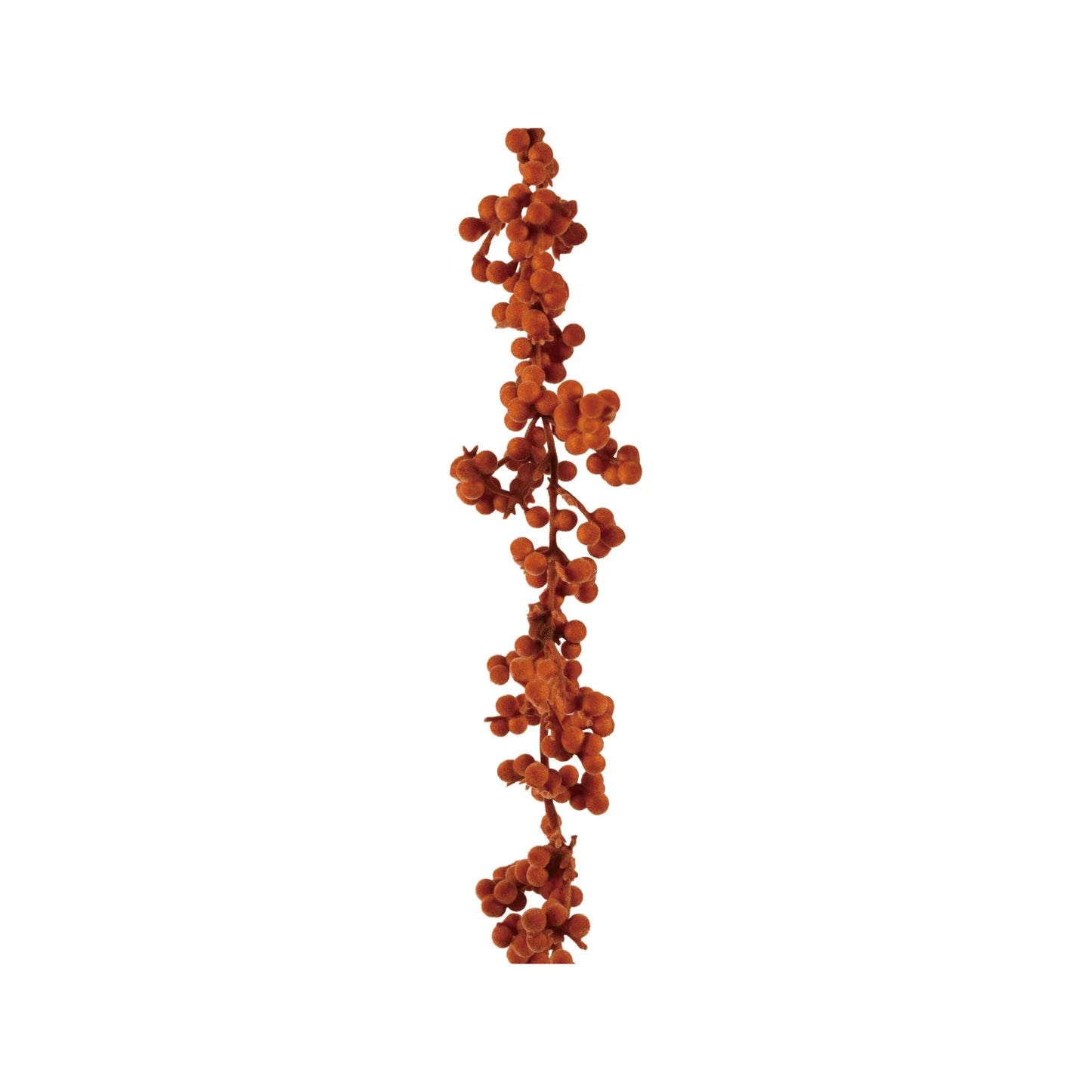 Flocked Foam Ball Garland