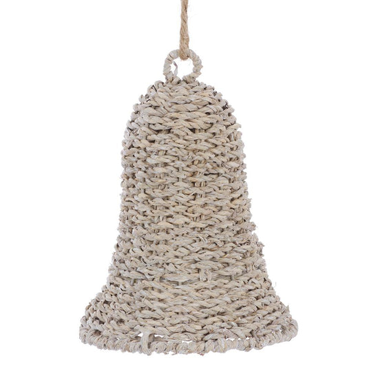 Rattan Bell Ornament