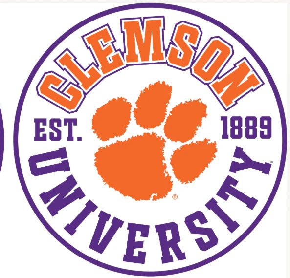 Clemson Retro Coaster Set of 4