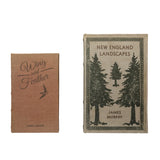 New England... Book Storage Boxes, Set of 2