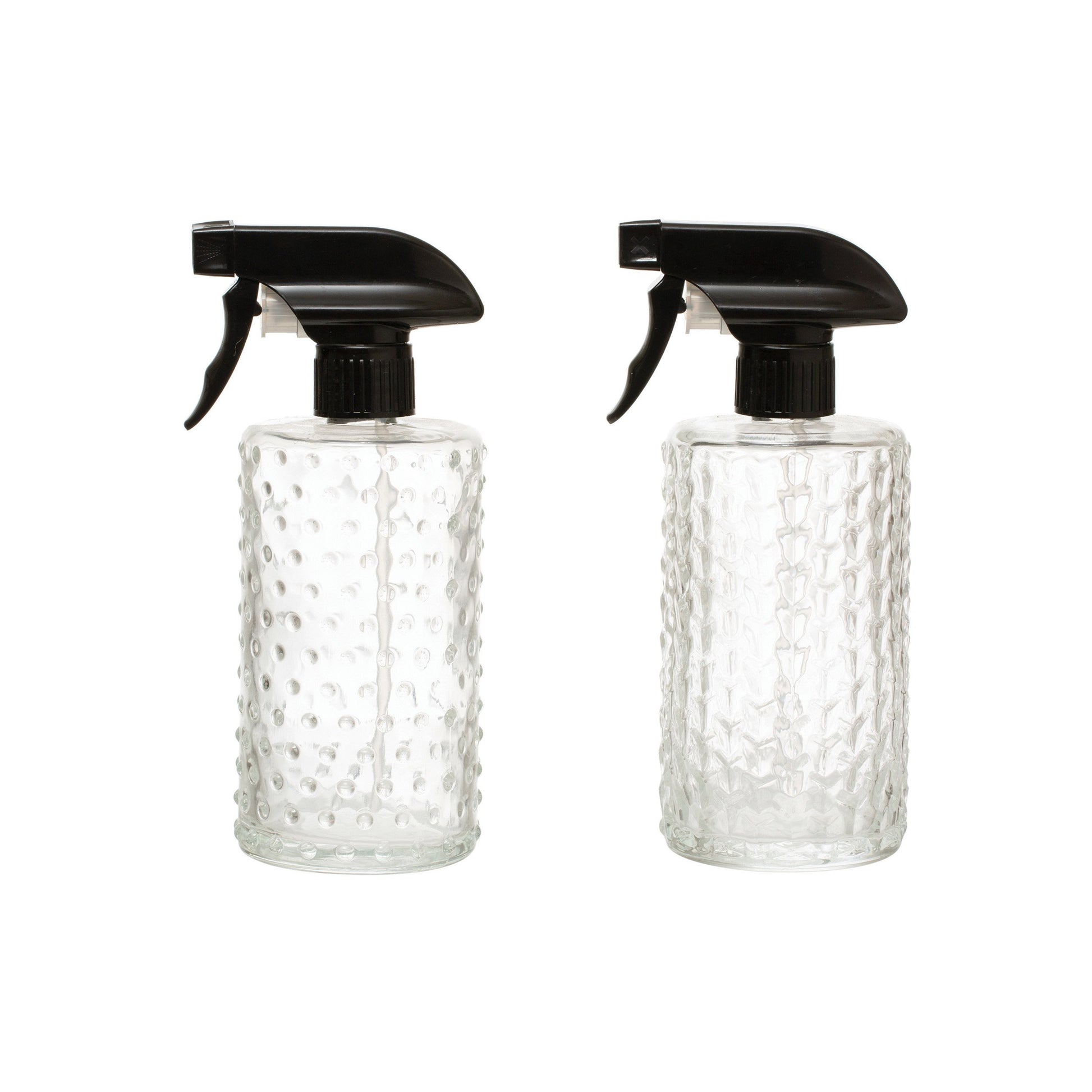 Embossed Glass Spray Bottle, 2 Styles