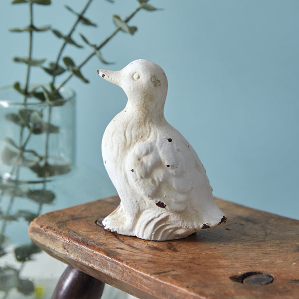 Cast Iron Duck Figurine