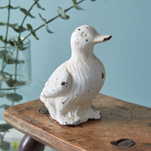 Cast Iron Duck Figurine