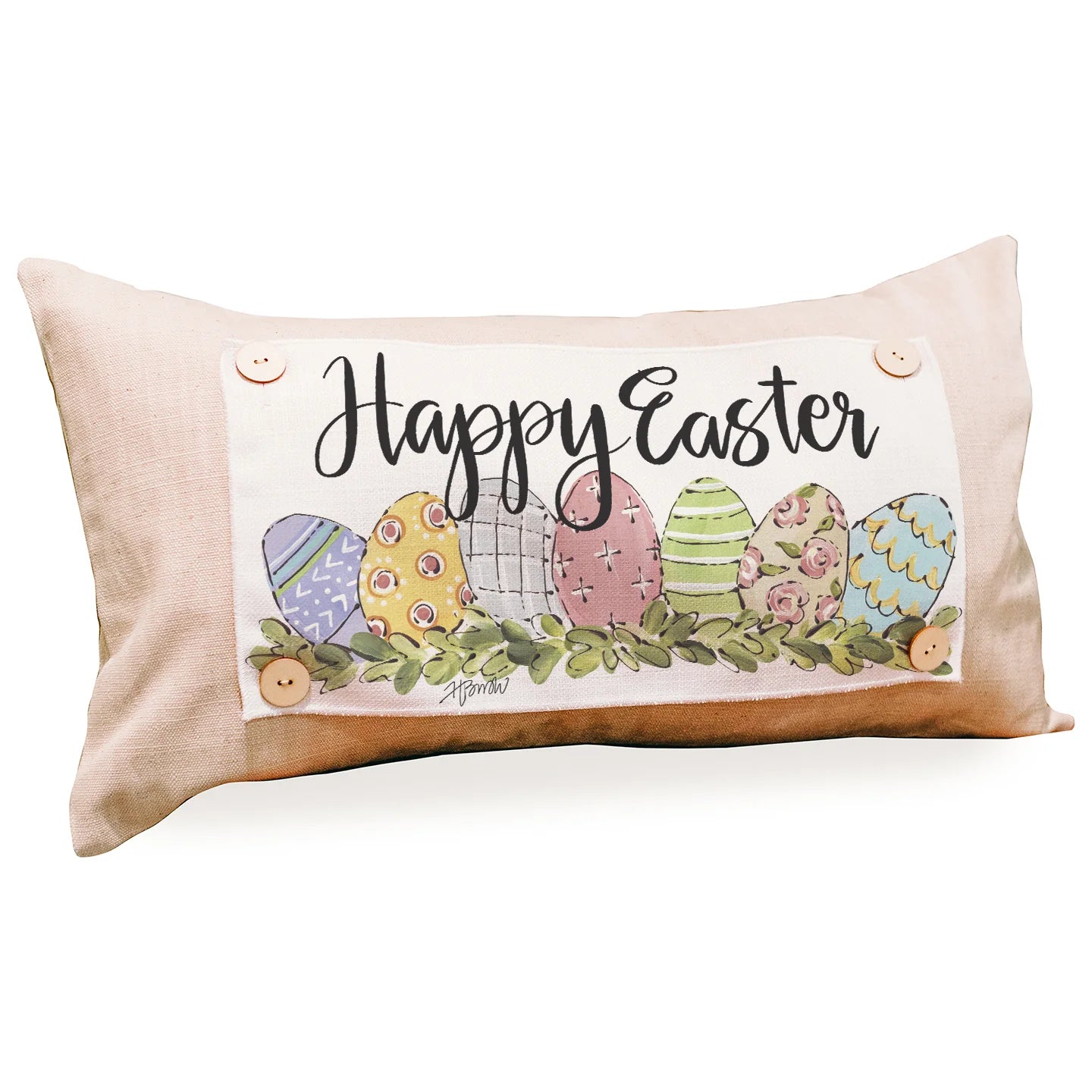 Easter Egg Haul Pillow Swap- Lumbar