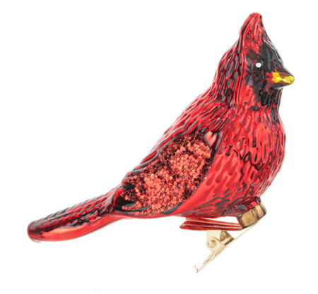 Cardinal Clip Ornament