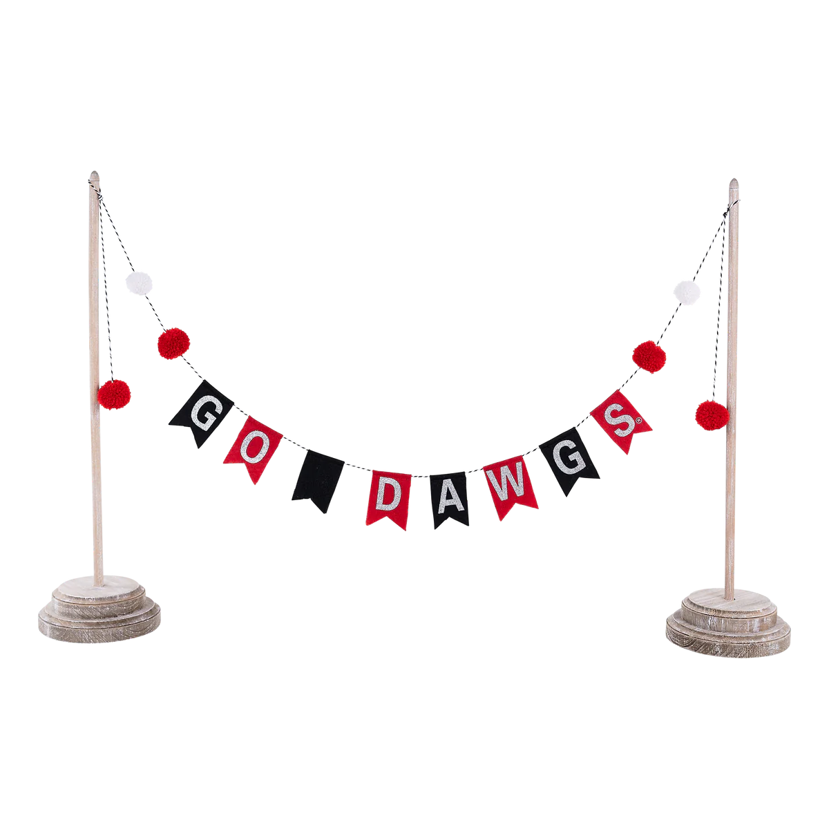 Go Dawgs Pennant Banner