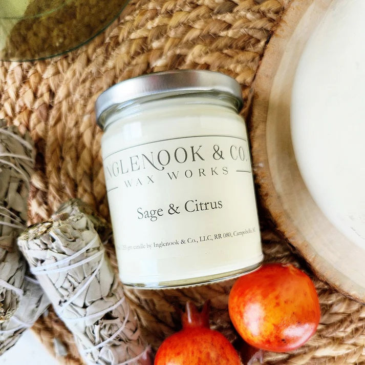 Sage & Citrus Soy Candle