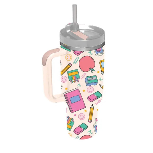 "School Days" Tumbler or Water Bottle