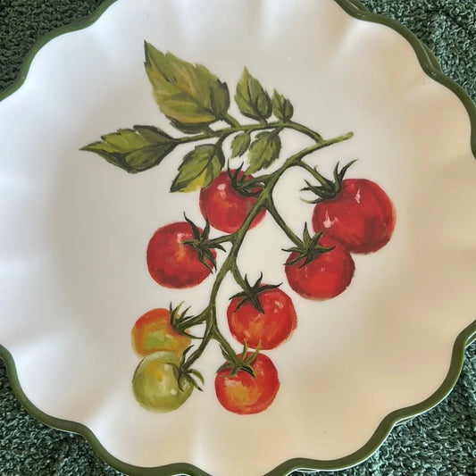 Melamine Tomato Dinner Plate