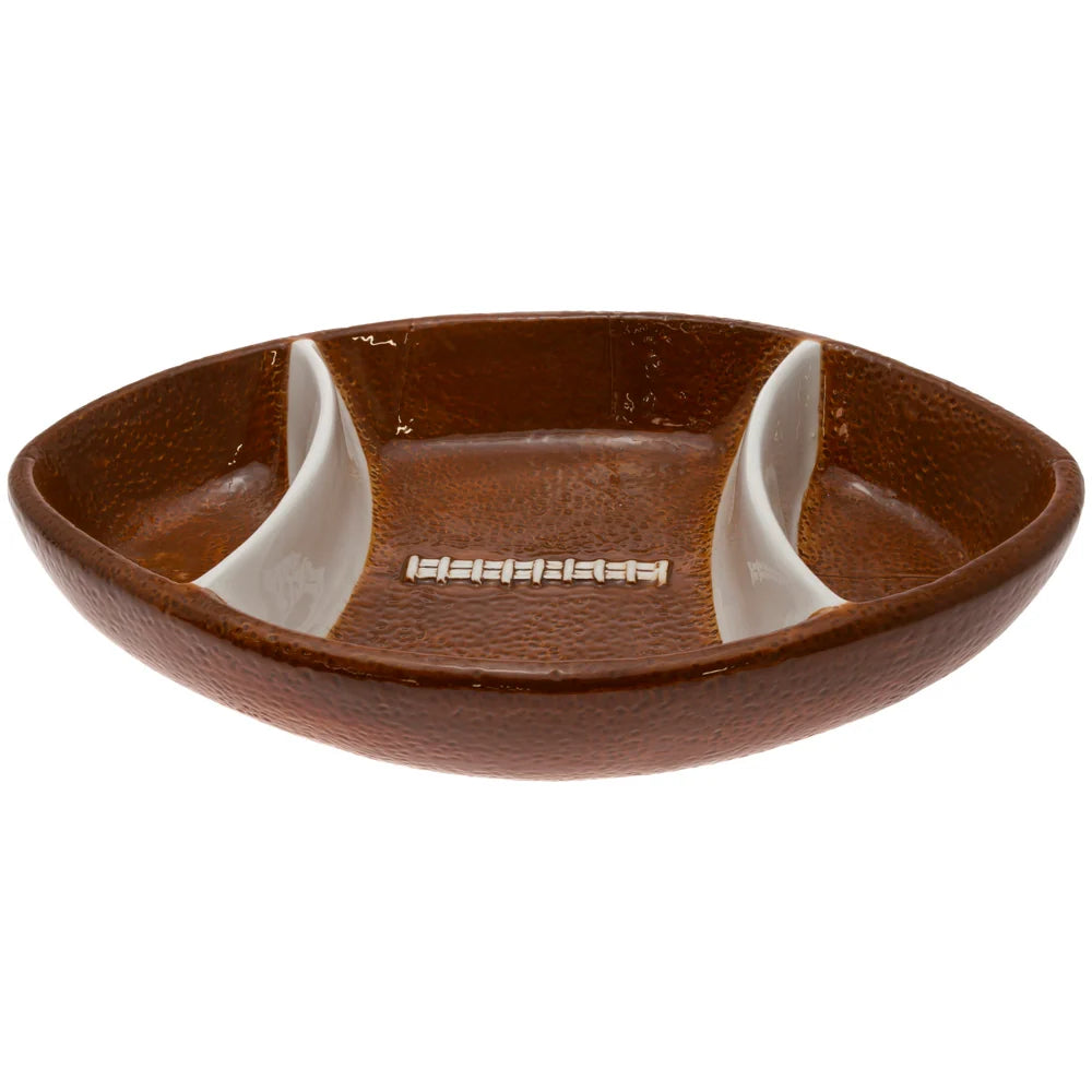 Football Forever Chip and Dip Bowl