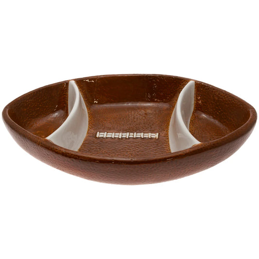 Football Forever Chip and Dip Bowl