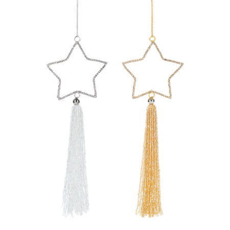 Star w/Tassel Ornaments