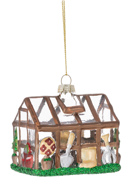 Greenhouse Glass Ornament