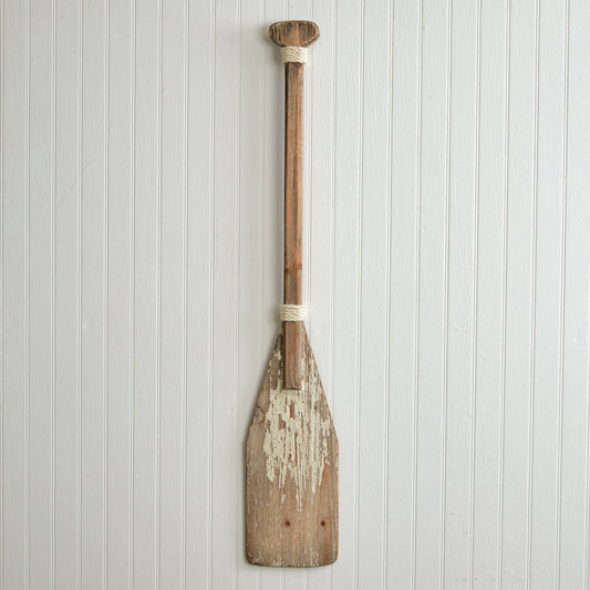 Reclaimed Wood Wall Oar