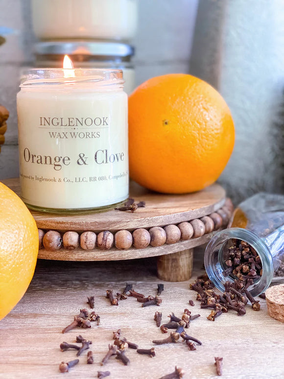 Orange and Clove Soy Candle