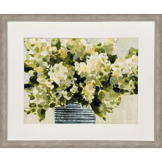 Hydrangeas In Vase