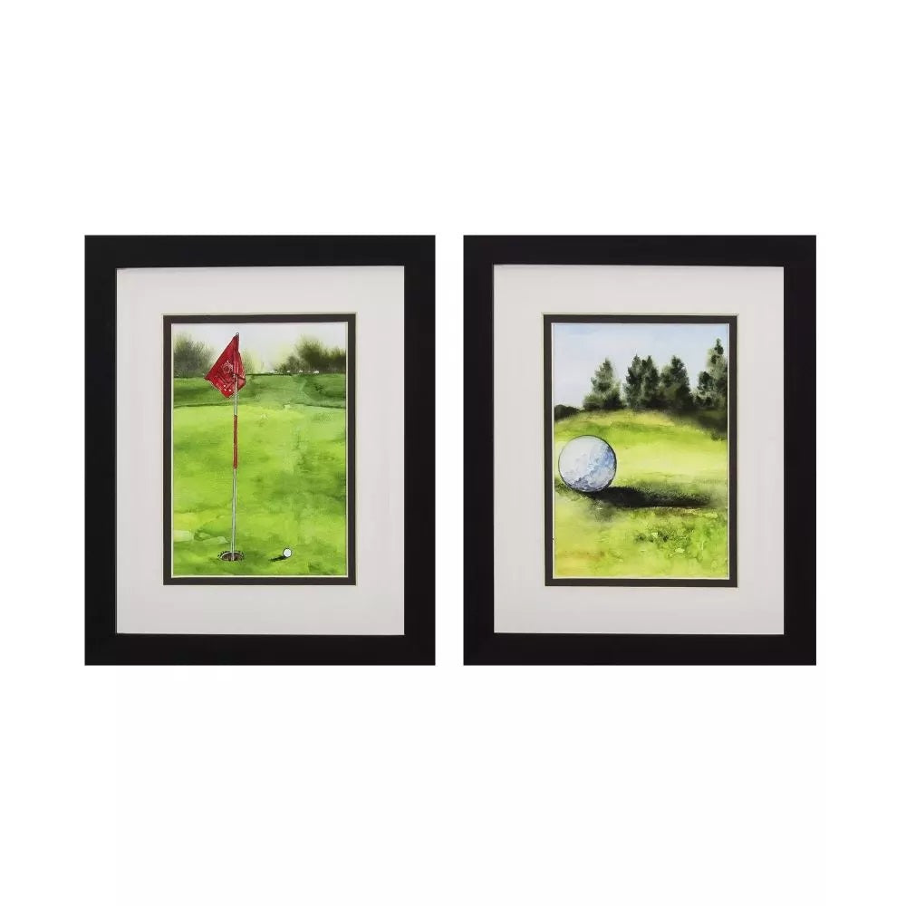 "Tee Off Time" Framed Golf Prints