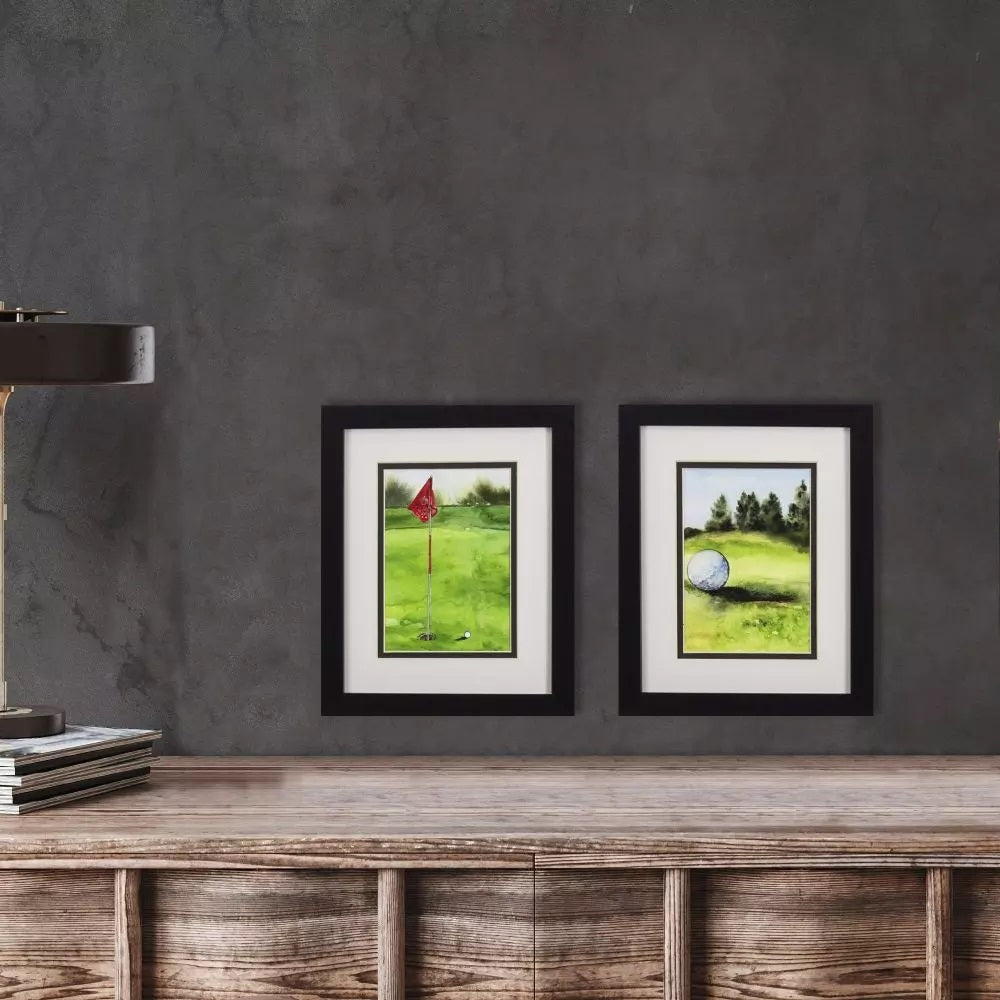 "Tee Off Time" Framed Golf Prints