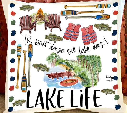Lake Life Pillow