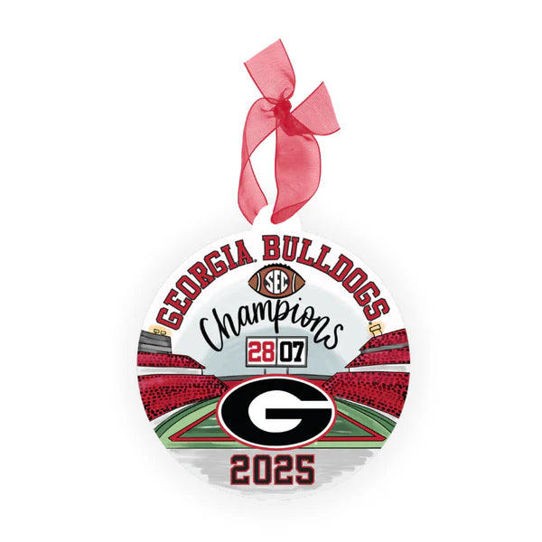 UGA 2025 SEC Champ Ornament
