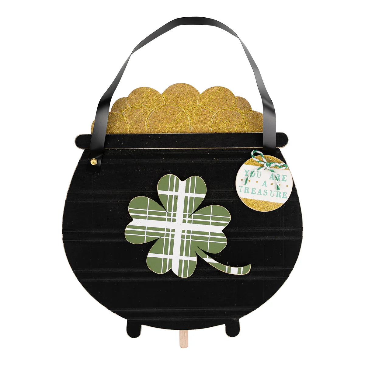 Shamrock Pot of Gold Topper