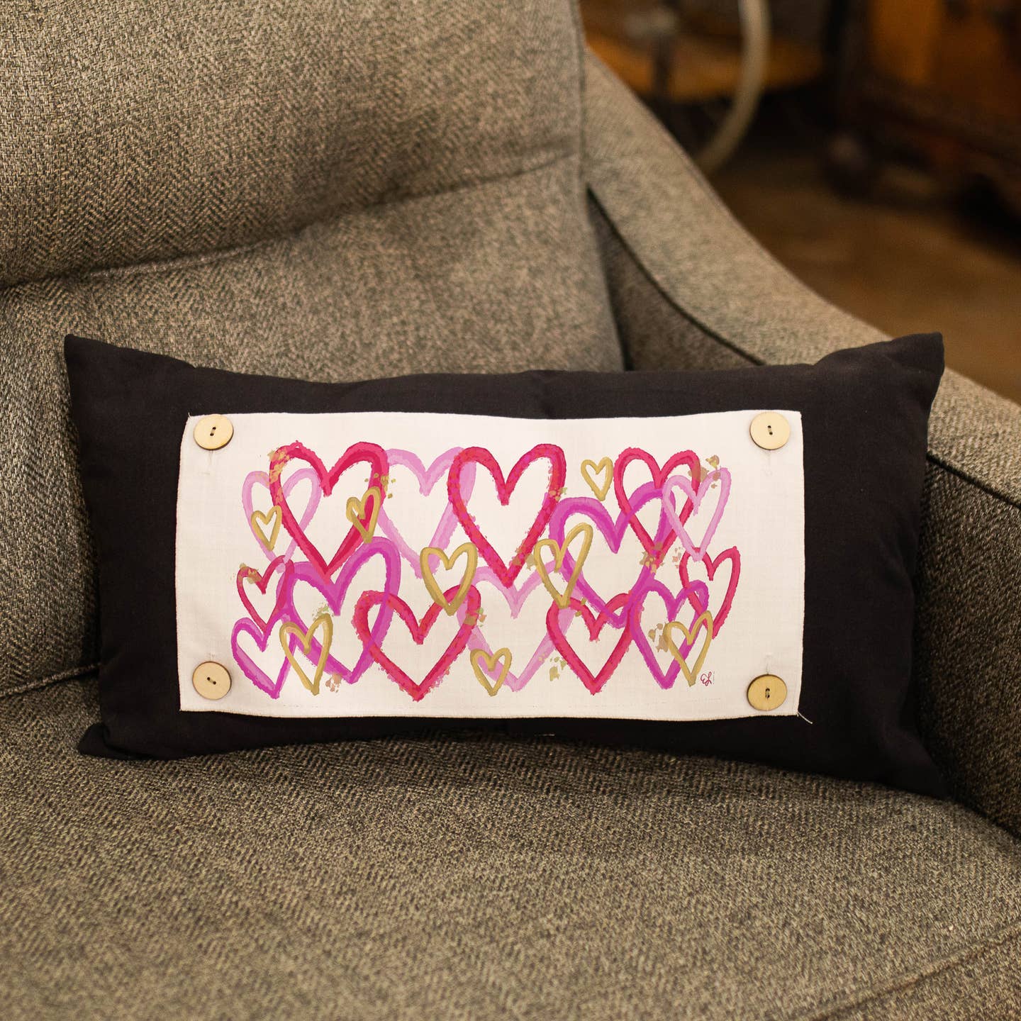 Thousand Hearts Pillow Swap- Lumbar