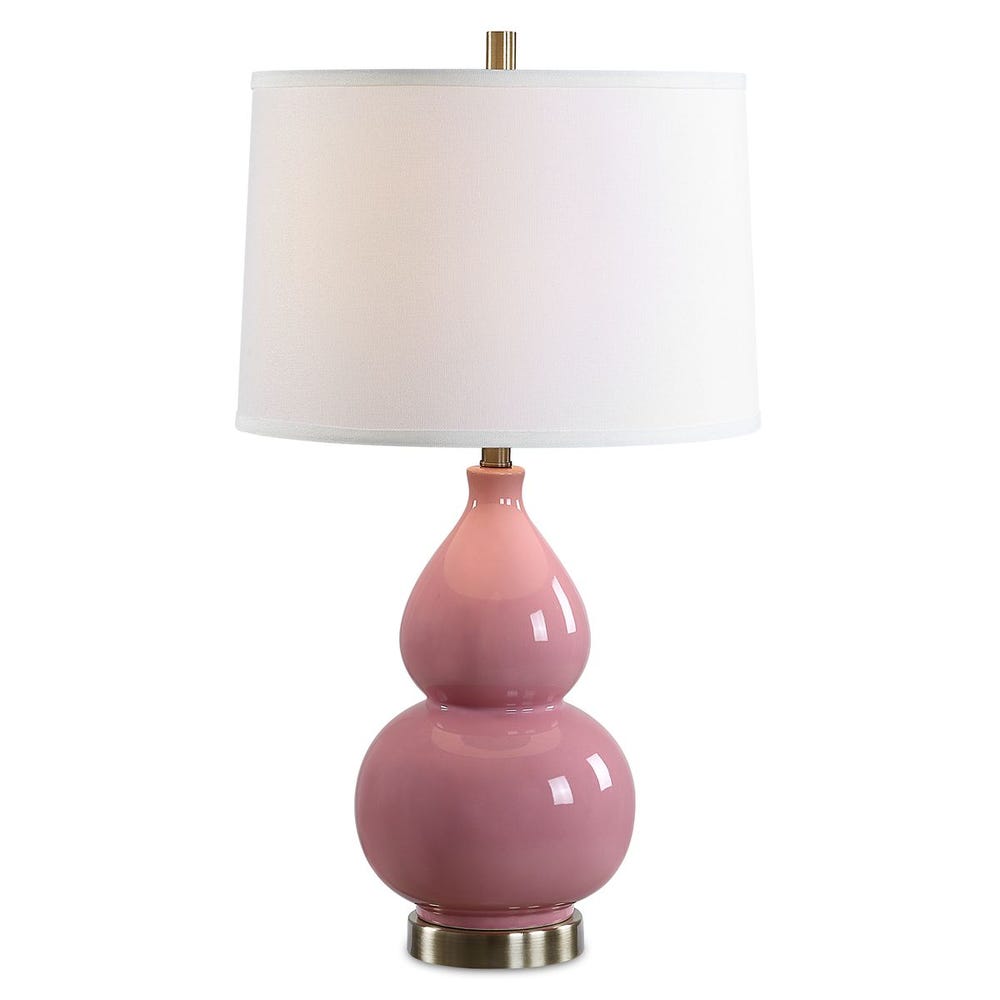 Mauve Table Lamp