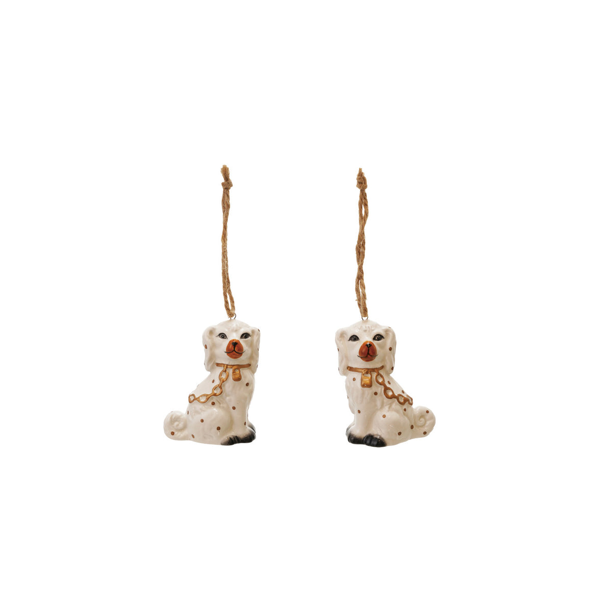 Ceramic Staffordshire Dog Ornament