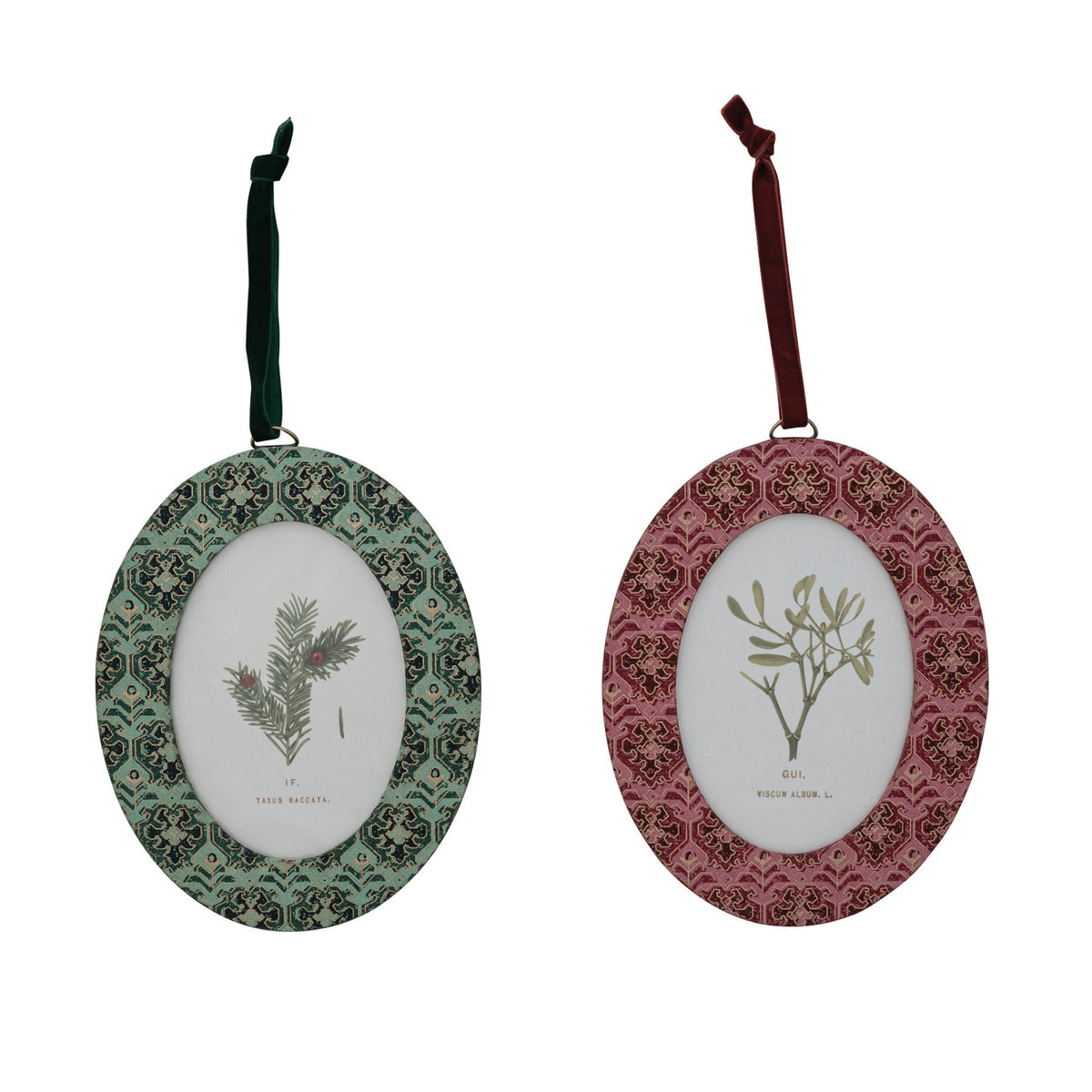 Recycled Paper Photo Frame Ornament