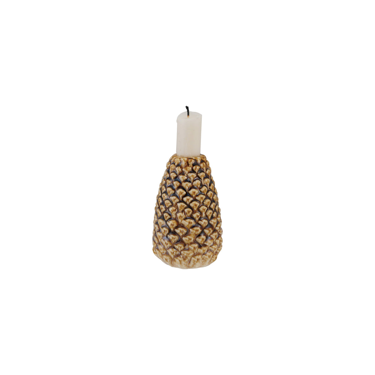 Pinecone Shaped Taper Holder