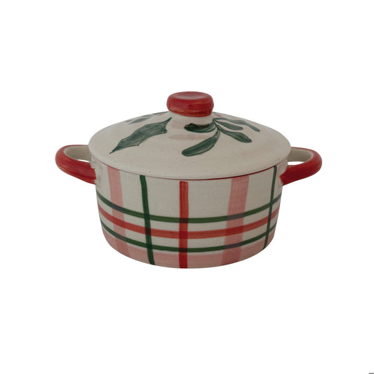 Stoneware Baker with Botanicals