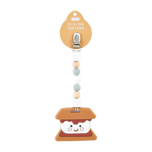S'mores Clip On Teether