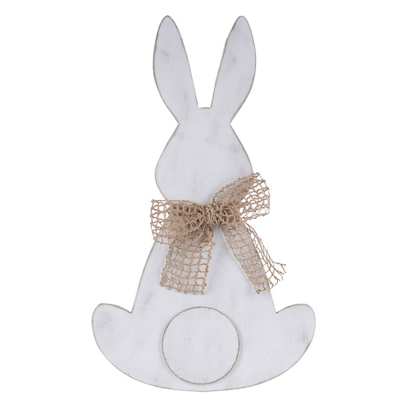 Bunny with Bow Topper