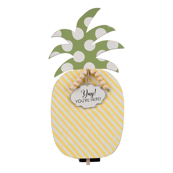 Yay! You're Here Pineapple Topper