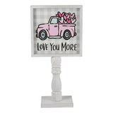 Love You More / Welcome Peeps Reversible Stand