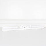 White Wood Tile Ledgie - 20"