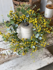 Canary Eucalyptus Candle Ring
