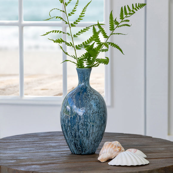 Porto Azul Ceramic Vase