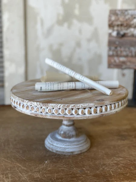 Celeste Beaded Pedestal