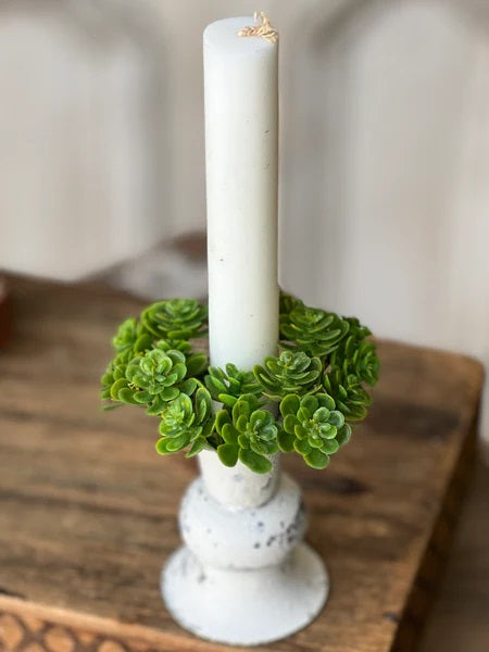 Stonecrop Candle Ring
