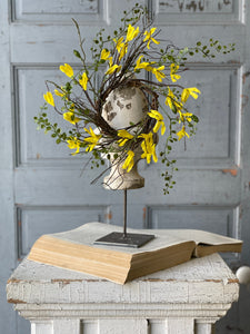 Forsythia Candle Ring