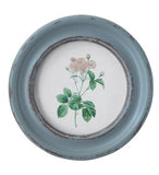 Round Framed Vintage Rose Wall Decor (Available in Four Styles)