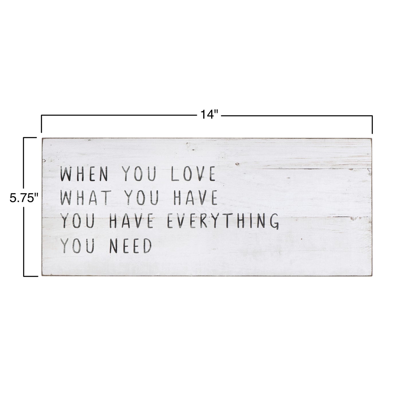 'When You Have Love' Wall Decor