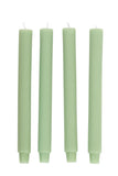 Unscented Pleated Taper Candles - Two Sizes